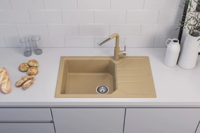 ALVEUS CZ RECORD 40 G 55 béžová (780x480mm)+ jedn. sifon F