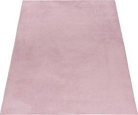 Ayyildiz, Kusový koberec Pouffy 5100 Rose, 160x230, ružová, obývacia izba