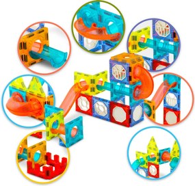 Magnetické kocky s osvetlením RK-763 Ricokids