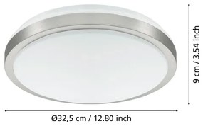 Eglo 96033 - LED Stropné svietidlo COMPETA 1 LED/22W/230V