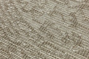 Obojstranný koberec BRUSSELS 205989/10610 béžový / krémový kruh