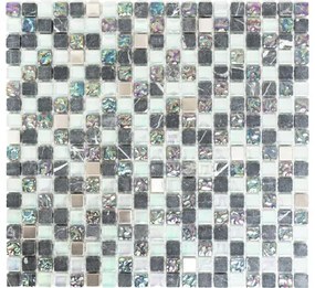 Mozaika s prírodným kameňom XCM M840 1,5x1,5 cm