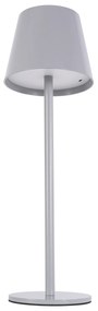 Toolight Toolight, dotyková LED nočná stolná lampa 5W, 3 farby svetla, USB napájanie, APP1369-T GREY, šedá, OSW-08631