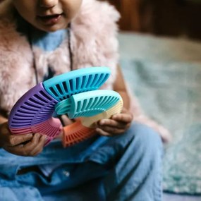 Skladacie koliesko, pastelové