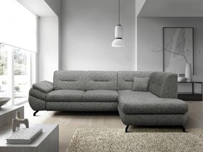XXXLutz ROHOVÁ SEDAČKA, textil, sivá MID.YOU - Sedačky - 001574006908