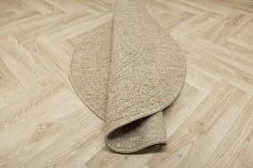 Koberec Jute Indiana Laomi 08868A béžový kruh