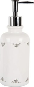 Keramický dávkovač na mydlo s pumpičkou La Belle Vie - Ø 9*20 cm / 350 ml