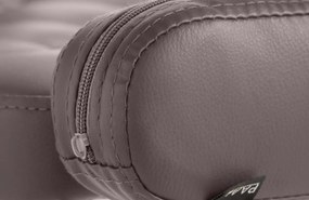 Stolička Dublin lounger - Hnedá