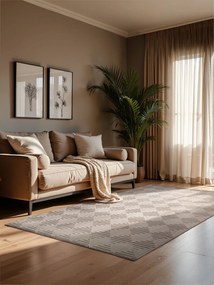 ELLE Decoration, Kusový koberec Perles 106183 Cream Beige z kolekcie Elle, 160x235, béžová, obývacia izba