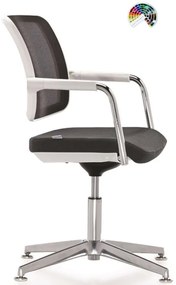 RIM Konferenčné kreslo FLEXi FX 1162 čalúnenie URBAN, JET BIOACTIVE, TONAL