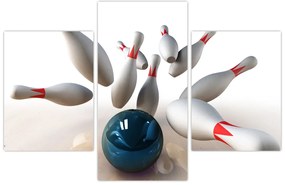 Obraz - Bowling (90x60 cm)