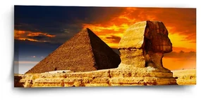 Sablio Obraz Pyramídy - 110x50 cm