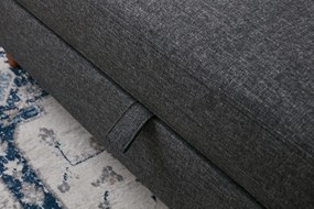 Pohovka trojsedačka Evelyn (Antracit). Akcia -18%. Vlastná spoľahlivá doprava až k Vám domov. 1073292