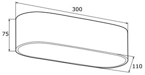 Argon 0908 - Stropné svietidlo TONI 2xE27/15W/230V zlatá