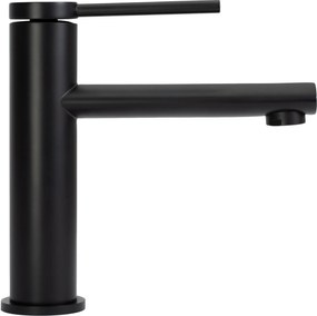 Rea Oval, umývadlová batéria, čierna matná, REA-B6516