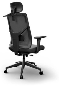 Liftor Focus ergonomická kancelárska stolička, čierna