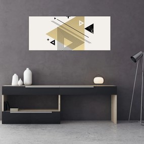 Obraz - Geometrické tvary N⁰4 (120x50 cm)