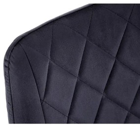 Jedálenská stolička SJ.0488 čierna