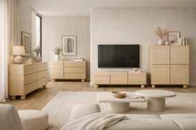 TV stolík Arlo 200 cm - dub vicenza
