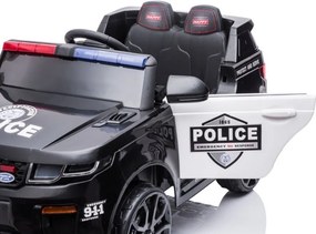 LEAN CARS Elektrické policajné autíčko BBH-021 čierne
