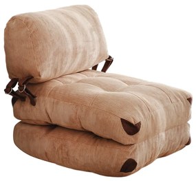 Skladacie kreslo Kadife Camel