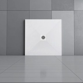 D‘Eluxe - SPRCHOVÉ VANIČKY - Sprchová vanička NYX NY07X 80-xcm sprchová vanička štvorcová biela 90 3 90x90x3