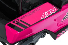 Ramiz Elektrická bugina TURBO 23 pre deti ružová