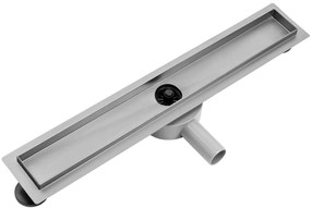 Rea Pure Neo Pro, 90cm lineárny odtokový žľab 2v1 s 360stupňovým sifónom, nerez, REA-G0903