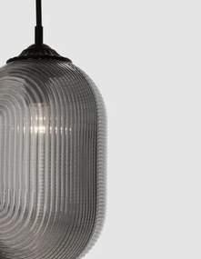 Luxusný luster Athena 22.5 tmavo sivé
