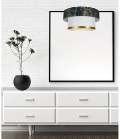 Luster na lanku RESSA 1xE27/60W/230V zelená