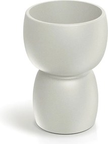 Plastový květináč DUALOS ROUNDOS pískový