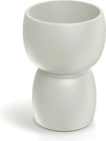 Plastový květináč DUALOS ROUNDOS pískový