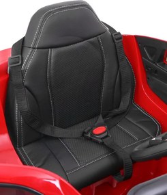 Ramiz Detské elektrické autíčko BMW X6M lakované - červené SUV + diaľkové ovládanie