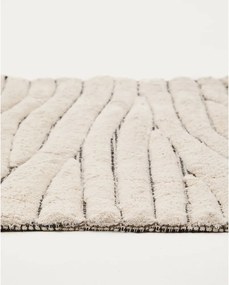 Béžová kúpeľňová predložka 50x70 cm Crilda – Kave Home