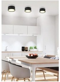 LED Stropné svietidlo TUBA LED/9W/230V biela/čierna