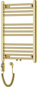 Mexen Mars, elektrické vykurovacie teleso 700 x 500 mm, 300 W, zlatá lesklá, W110-0700-500-2300-50