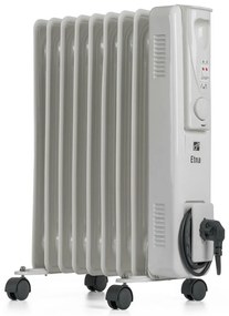 G21 Etna olejový radiátor, 9 rebier, 2000 W, biely