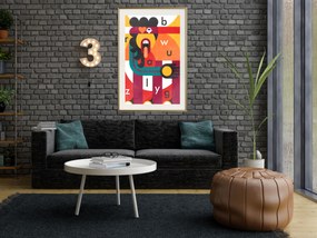 Artgeist Plagát - Art of Design [Poster] Veľkosť: 30x45, Verzia: Čierny rám