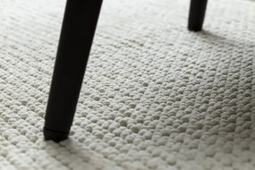 Metrážny koberec CASABLANCA LOOP biely