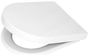 Gamma Sewilla D4, WC sedadlo 420x345mm, SoftClose, biela lesklá, GMA-D4