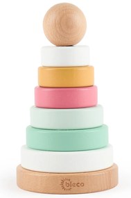 Bieco - Drevená stohovacia veža - berry