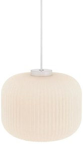 Nordlux Závesný luster z opálového skla Milford pre žiarovku E27 ø30cm 46583001