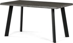 Jedálenský stôl 80x140 cm HT-F4514 GREY sivý dub