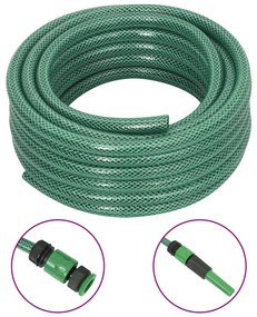 Záhradná hadica so sadou armatúr zelená 0,5" 10 m PVC 154368