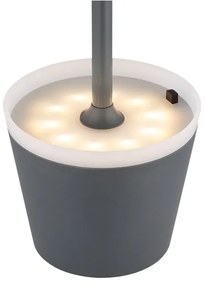 Globo 36637A - LED Solárne svietidlo SOLAR LED/0,6W/3V 3000K IP44 antracit