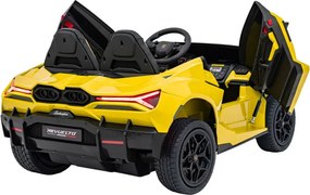 Elektrické autíčko Lamborghini Revuelto XL STRONG žlté