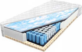 Matrac 180x200 vreckový latex priedušný 24 pocket leto/zima H2