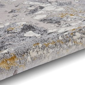 Šedý/v zlatej farbe koberec 220x160 cm Apollo - Think Rugs