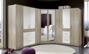 Sconto Šatníková skriňa CLICK 625