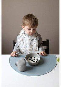 Modré/sivé detské lyžičky v súprave 2 ks zo silikónu Midnight Mix – Cam Cam Copenhagen